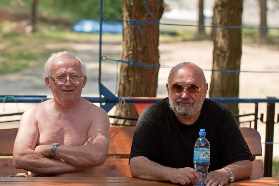 Żeglarze spotkani na Zalewie Koronowskim
