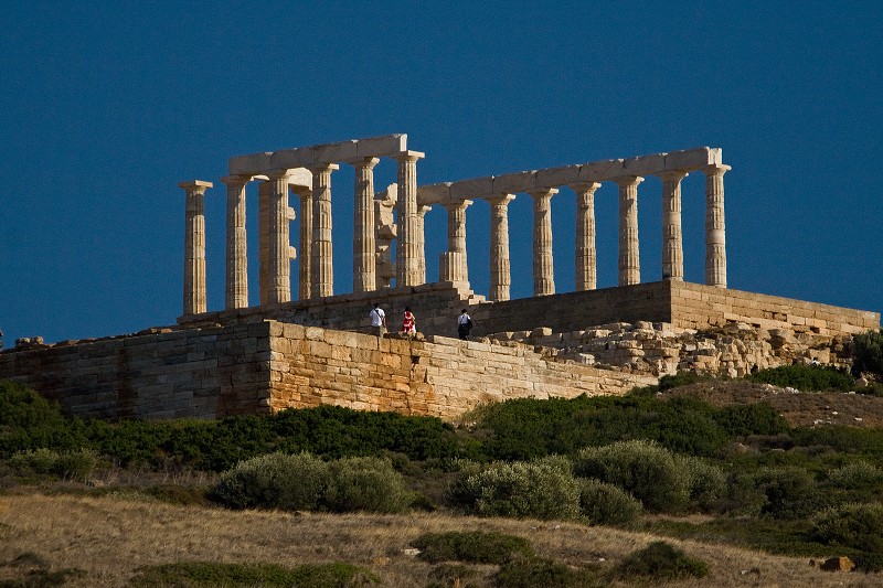 Świątynia Poseidona, przylądek Sounio 