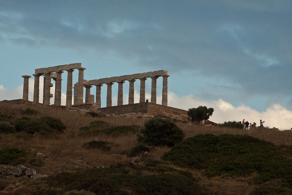 ZATOKA SOUNION - RUINY ŚWIĄTYNI POSEIDONA 